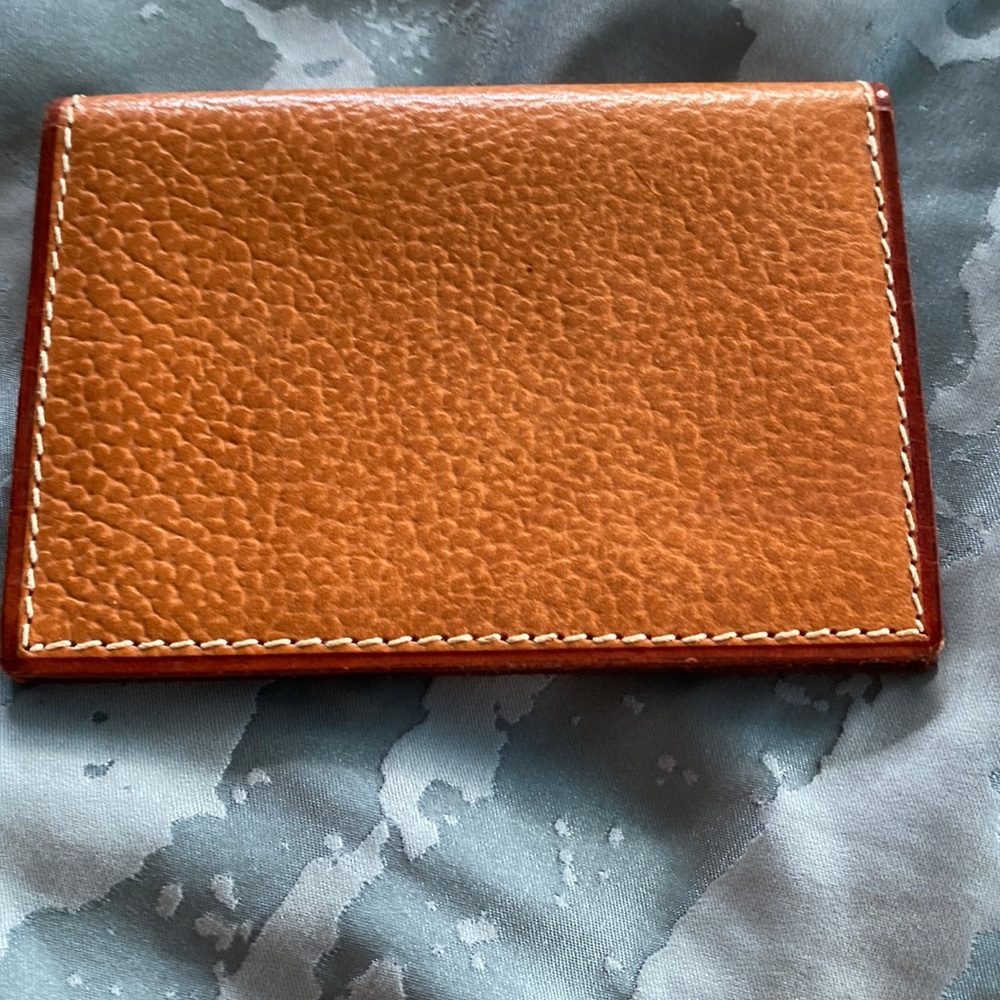 Chilean Artisanal Natural Leather Wallet, NWOT